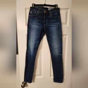 AG Adriano Goldschmied Dark Blue Skinny Jeans